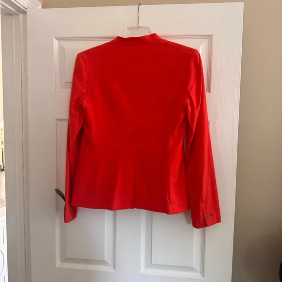 Women's Banana Republic Coral Color Blazer - Picture 4 of 8
